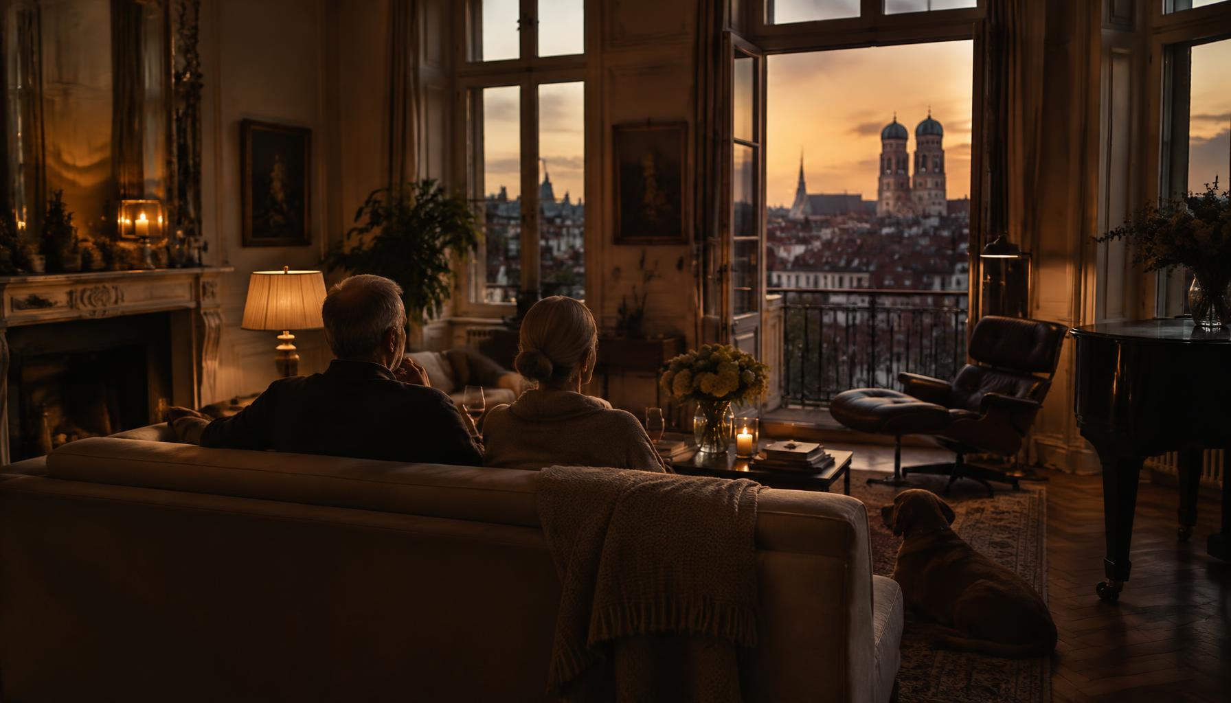 Immobilienanteil als mögliche Kapitalquelle – KI-generiertes Symbolbild